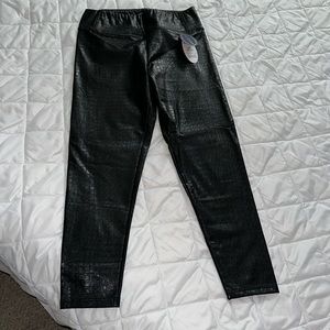 Vegan Leather Snake skin Pants 12/14 large